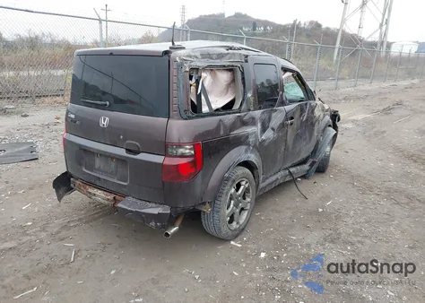 2007 Honda Element Sc from USA, damaged, VIN 5J6YH18987L010248